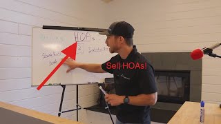 Sell That HOA! How to Approach Home Owners Associations & Land HUGE Roof Deals
