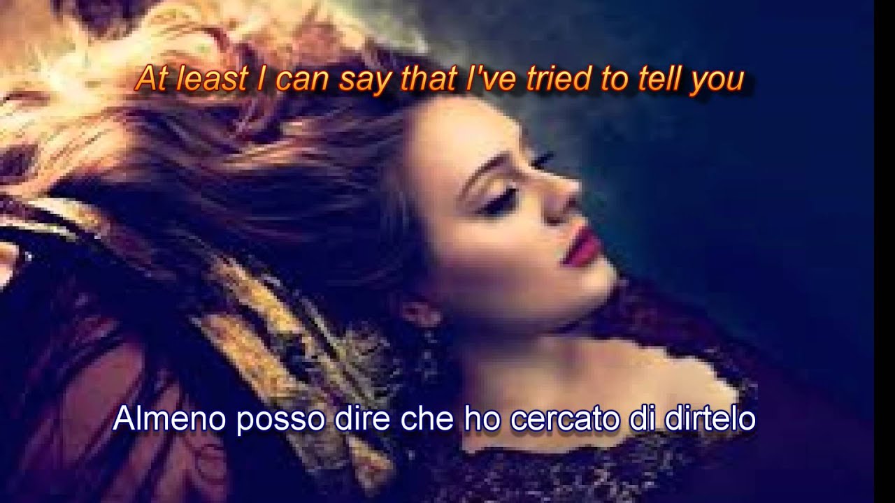 Adele - Hallo - Sottotitoli EN trad. ITA