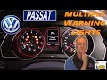 Vw passat multiple dash warning lights