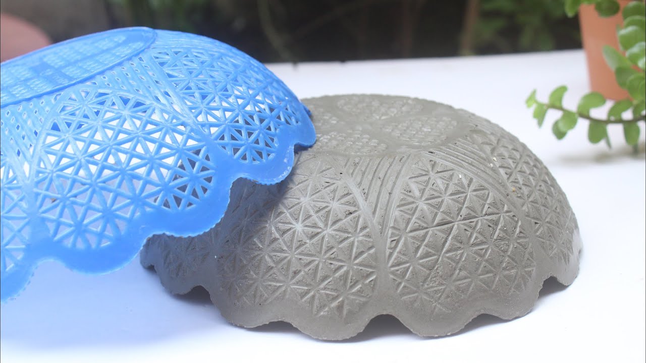 Casting an Awesome Cement Pot at Home | Indoor Planters | DIY - YouTube