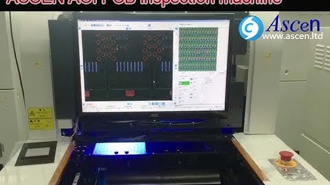 PCB optical inspection machine AOI automatic optical detector system detect PCB defects