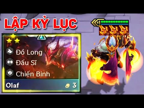 LẬP KỶ LỤC DAME TO NHẤT ĐTCL MÙA 7 VỚI OLAF 3 SAO + X3 KIẾM TỬ THẦN | BỔ CẢ THẾ GIỚI LÀ ĐÂY