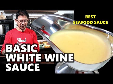 Basic White Wine Sauce - Best White Seafood Sauce