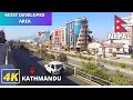 4k Walking Around In MOST DEVELOPED AREA in Kathmandu City 2020- Shot on DJI Pocket 2 (60FPS)