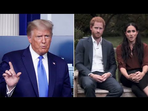 Trump: 'I'm not a fan' of Meghan Markle and I wish Harry 'good luck'