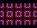 Glowing Abstract Neon Kaleidoscope Rotating Fractal Shape Patterns 4K UHD 60fps 1 Hour Video Loop