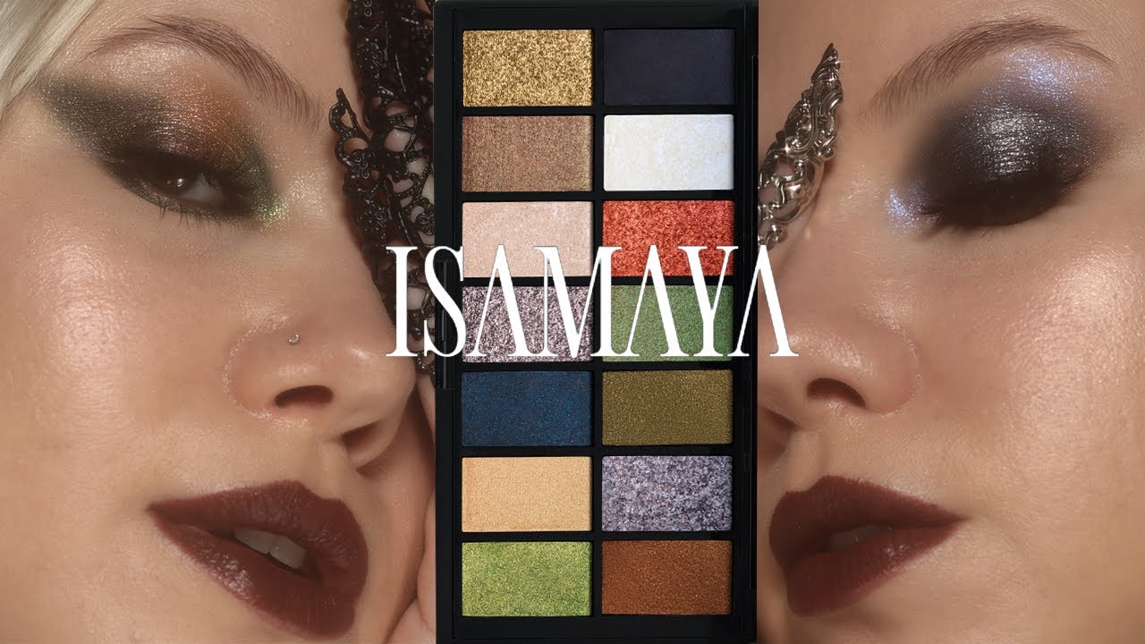 Isamaya Industrial Palette | Swatches & 2 Looks