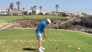 Hole 8 ....Amarilla Golf Club Tenerife