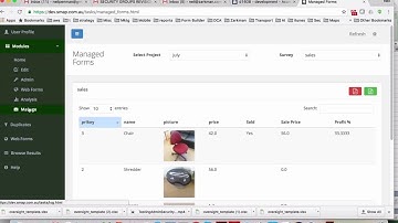 Managing a process with Smap Managed Forms