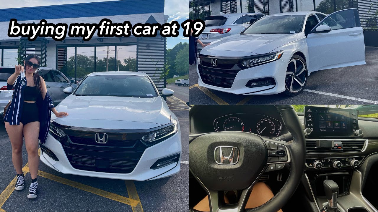 Buying my first car at 19 🥰 - YouTube