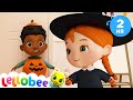 No No Spooky Monster On Halloween Please! | Halloween Music For Kids | Lellobee | #Halloween