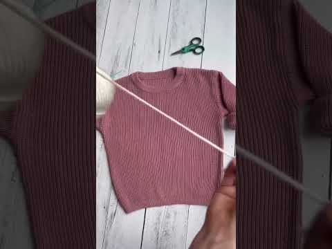 Hand Embroidered Knit Sweater Made With Chunky Yarn Video Tutorial On My Page 