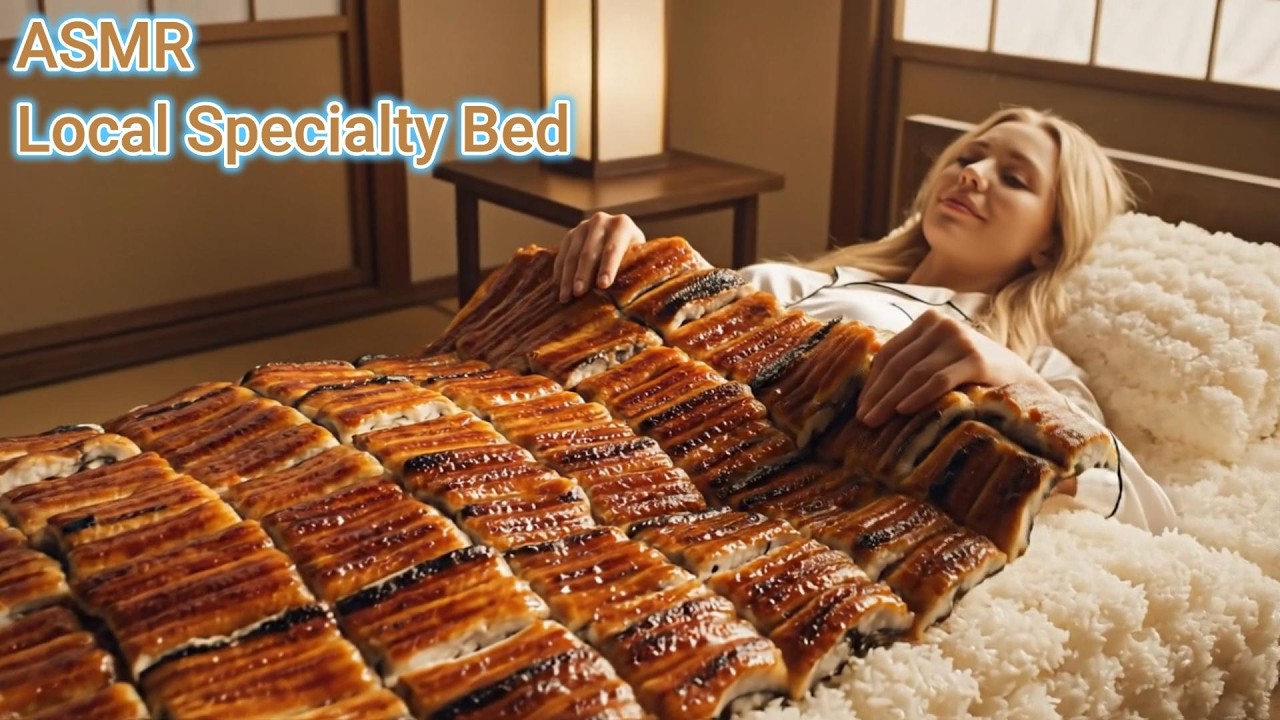 【ASMR】🛏️ ご当地ベッド、どれにする？ 🇯🇵✨/ 🛏️ Which local specialty bed would you choose? 🇯🇵✨