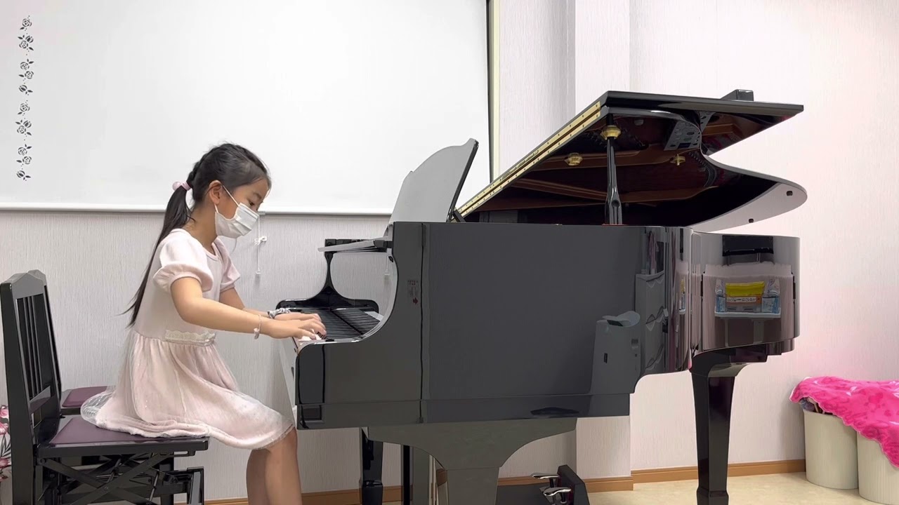 「手風琴」　浅見淵　小学館 湖にうつる空／轟 千尋 ふうか 小3 Rina音楽教室 秦野市ピアノ