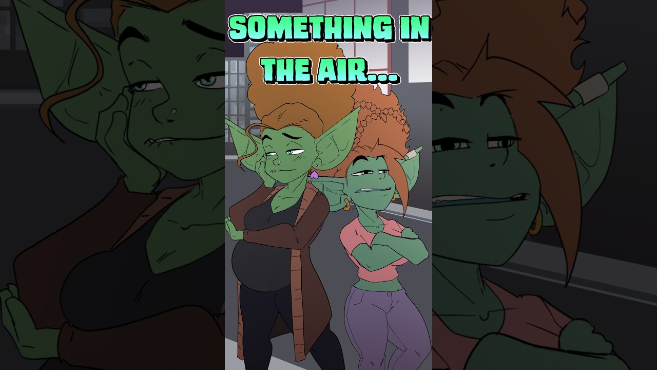 Something in the air, stirring up Goblins. #shorts