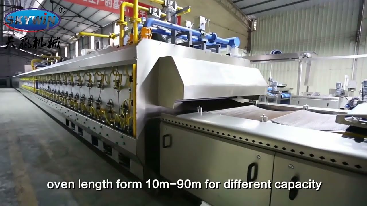 SKYWIN Tunnel Bakery Oven For Biscuits and Cookies