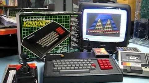 ZX Spectrum with DKTsonics keyboard for sale