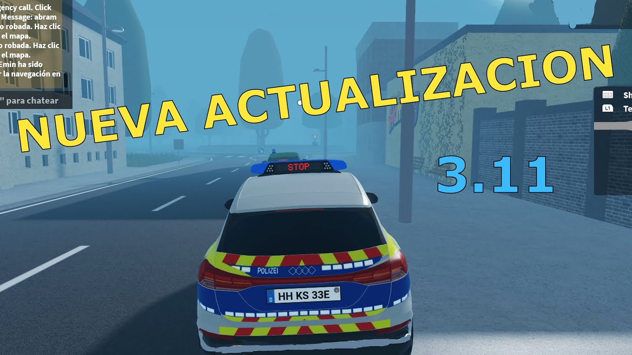 NUEVA ACTUALIZACIÓN 3.11 de EMERGENCY HAMBURG (Roblox) - YouTube