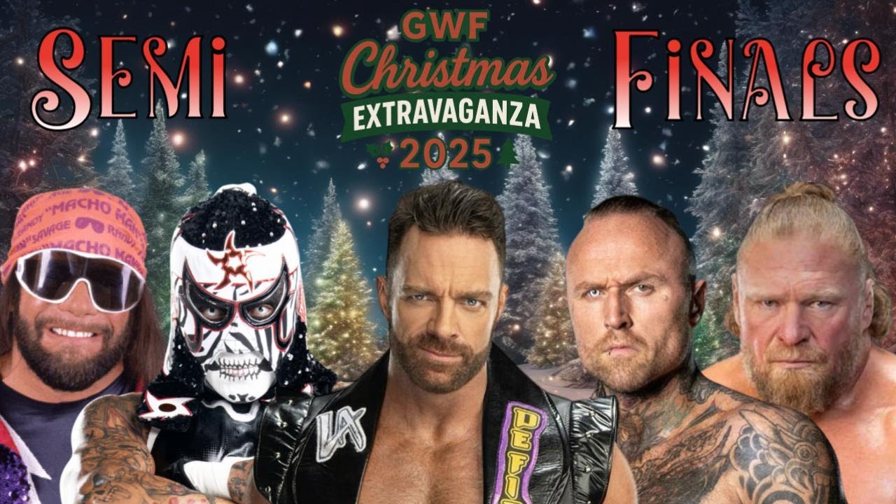 GWF Christmas Extravaganza 2025 Day 24 -Randy Savage, LA Knight, Penta, Aleister Black, Brock Lesnar