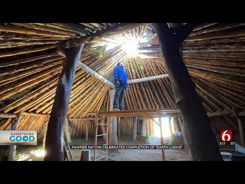 Pawnee Nation Celebrates Completion Of Traditional 'Earth Lodge'