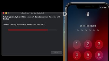 New jailbreak Fix checkra1n error-20 (14.6 - 14.8) iPhone 6 - X passcode/ disable iPhone