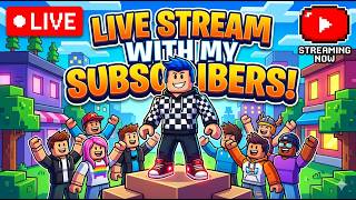 ROBLOX LIVE 🔥 Crazy Gameplay With subscriber👀 #roblox #shorts