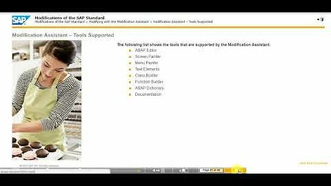SAP ABAP Training Video Series || Modifications of the SAP Standard  TAW 12 (Unit 16)