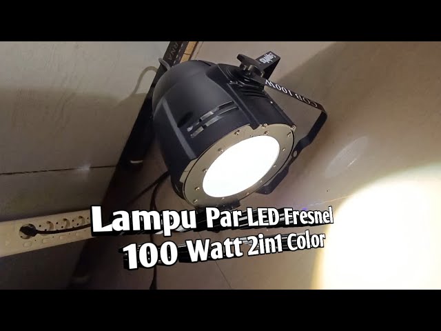 Lampu Par LED Fresnel 100 Watt 2in1 Color