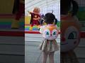 アンパンマンとドキン ちゃん 最前列でガン見する2歳【福岡アンパンマンミュージアム】 #anpanman #ドレミファアンパンマン