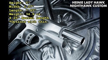 HEINIE LADY HAWK NIGHTHAWK CUSTOM Quick Look مسدسا