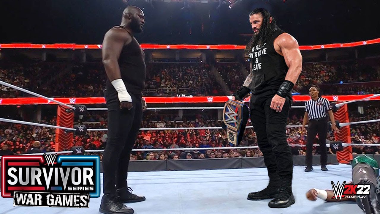 FULL MATCH - Omos vs. Roman reigns - WWE Universal Title Match - WWE Survivor Series 2022