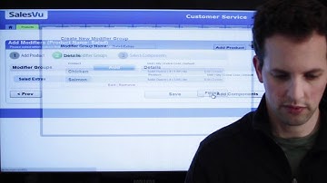 Mobile Payment Tutorial: How to add modifiers to products and services in SalesVu