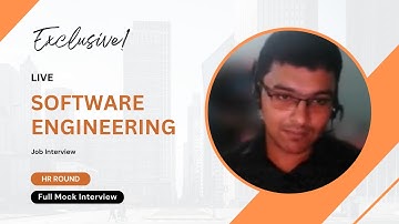 Software Engineering Job Interview – Full Mock Interview