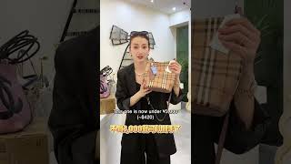 Four Burberry bags perfect for spring and summer with a budget of two to three thousand. #Luxury ...