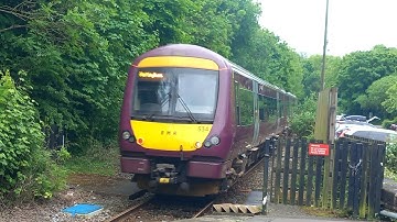 EMR Class 170 departing Matlock Bath | 30/5/2024