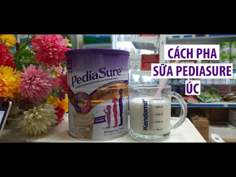 Video sữa pediasure úc và cách pha sữa pediasure đúng chuẩn - youtube