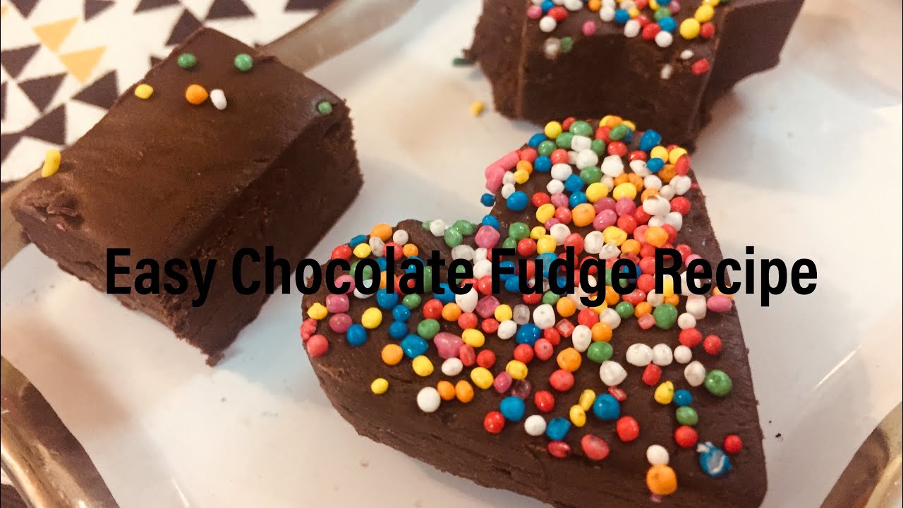 How to make Easy Chocolate Fudge at home ( No-Bake Recipe) #VALENTINESWEEKSPECIAL | Deepali Ohri