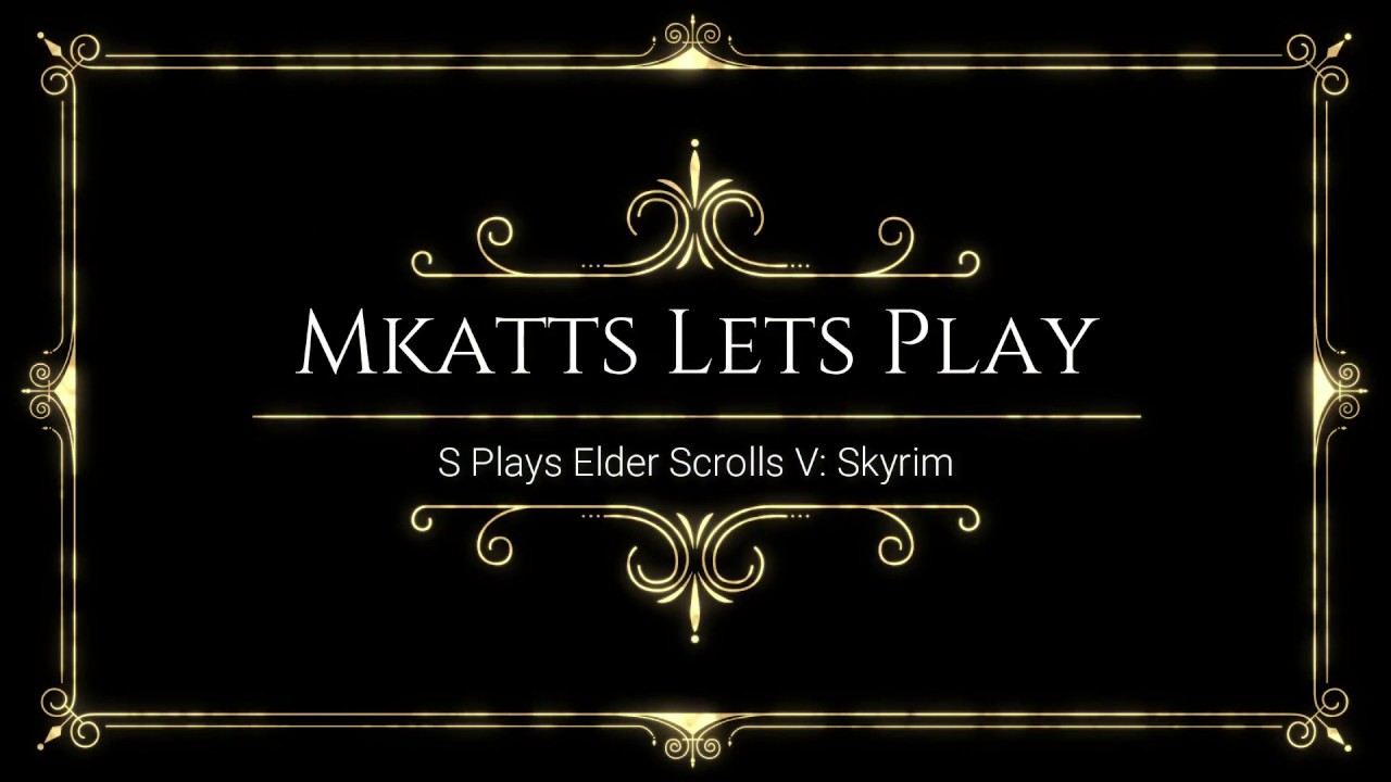 Elder Scrolls V: Skyrim Lets Play #1 - YouTube
