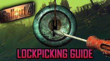 Fallout 4 - Secret to Lockpicking tutorial (How-to Guide)