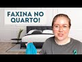 Faxina no quarto minimalista + dicas fáceis de limpeza