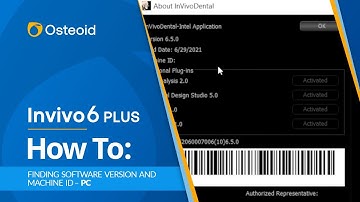 How To: Find Software Version and Machine ID in Invivo6 Plus (PC)
