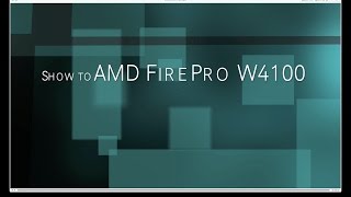 AMD FirePro W4100 오픈박스