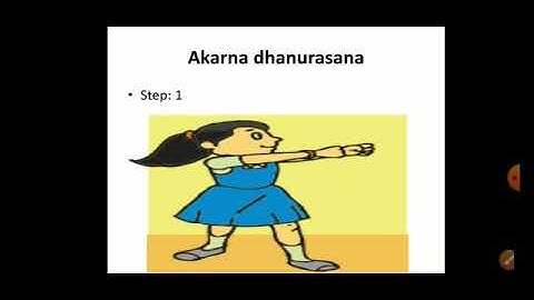 Asanas for Grade 3 ICT