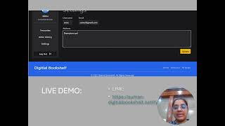 DigitalBookshelf Presentation full stack Mern Project by Suman