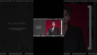 KINGDOM(킹덤) [History Of Kingdom : PartⅥ. Mujin] HIGHLIGHT MEDLEY 6. Love is Pain #shorts