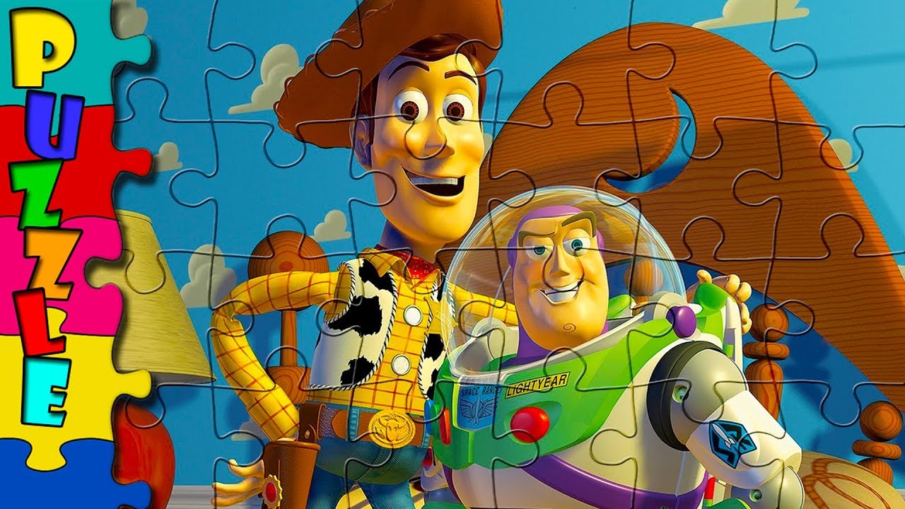 Disney TOY STORY 4 Puzzle Puzzles Rompecabezas and Lightyear - YouTube