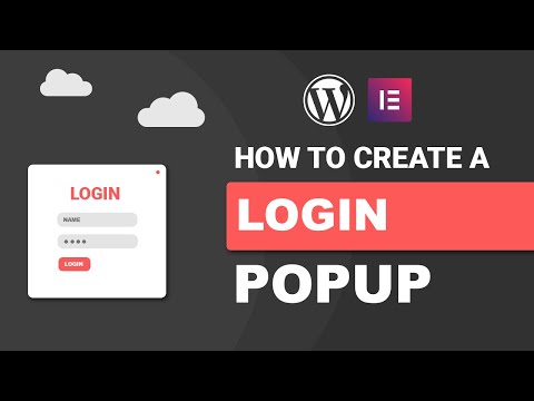 How To Create A Login Popup Form In Wordpress | Works With Elementor