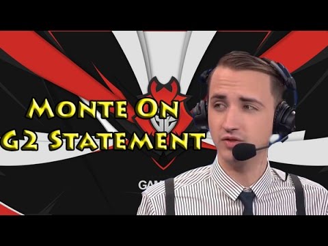 MonteCristo on G2's statement about MSI 2016