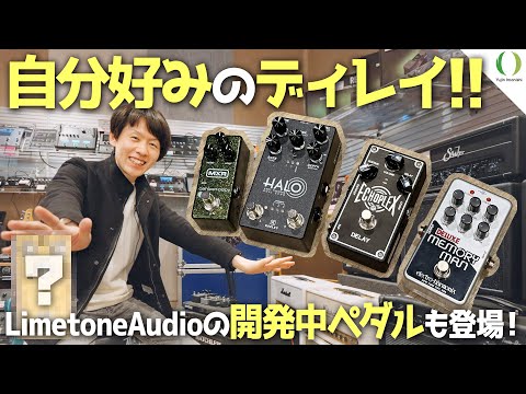 ENG Subs】Finding the best Analog-Like Delay pedal in Tokyo