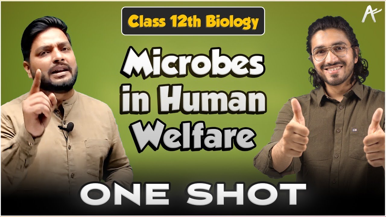 Microbes in Human Welfare Class 12 | One Shot | Class 12 Biology ...